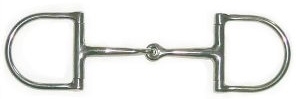 British Dee Ring Snaffle 3.75''